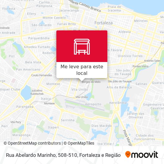 Rua Abelardo Marinho, 508-510 mapa