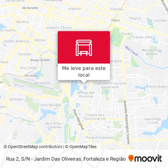 Rua 2, S / N - Jardim Das Oliveiras mapa