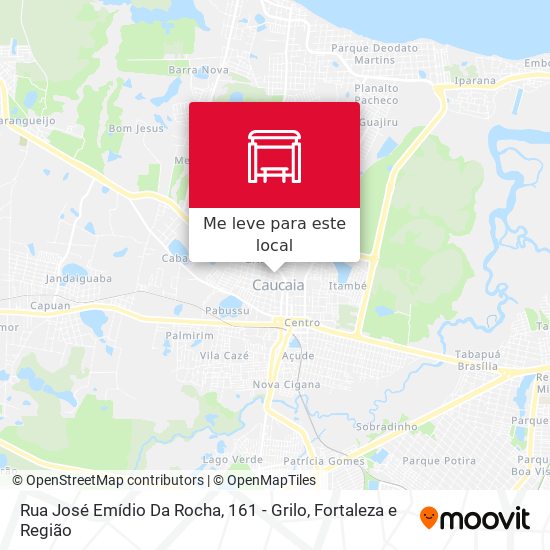 Rua José Emídio Da Rocha, 161 - Grilo mapa