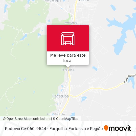 Rodovia Ce-060, 9544 - Forquilha mapa