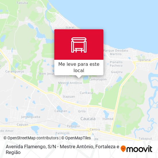 Avenida Flamengo, S / N - Mestre Antônio mapa