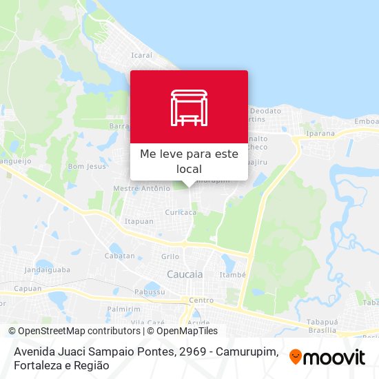 Avenida Juaci Sampaio Pontes, 2969 - Camurupim mapa