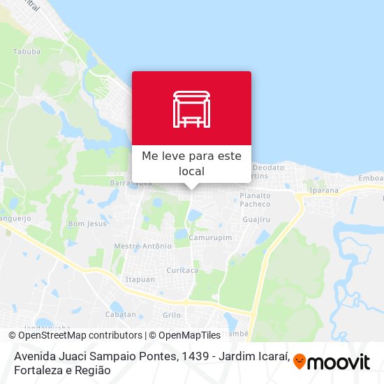 Avenida Juaci Sampaio Pontes, 1439 - Jardim Icaraí mapa