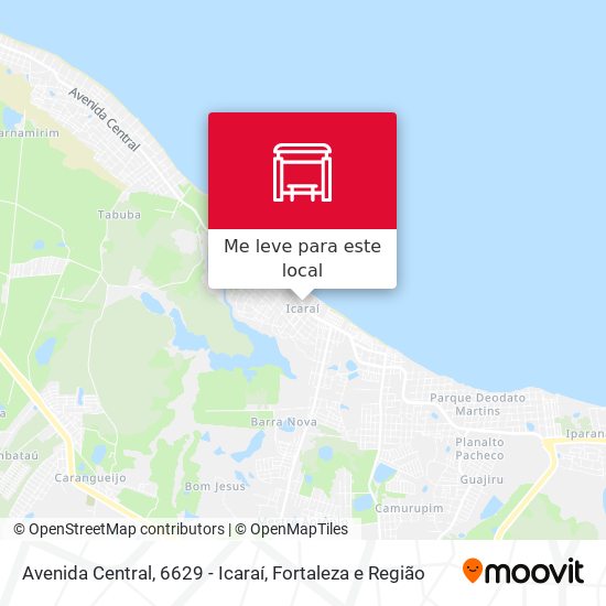 Avenida Central, 6629 - Icaraí mapa