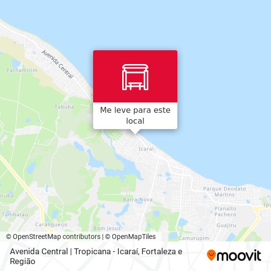 Avenida Central | Tropicana - Icaraí mapa