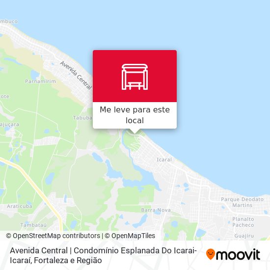 Avenida Central | Condomínio Esplanada Do Icarai- Icaraí mapa