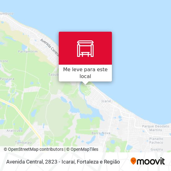 Avenida Central, 2823 - Icaraí mapa