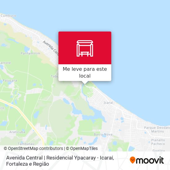 Avenida Central | Residencial Ypacaray - Icaraí mapa