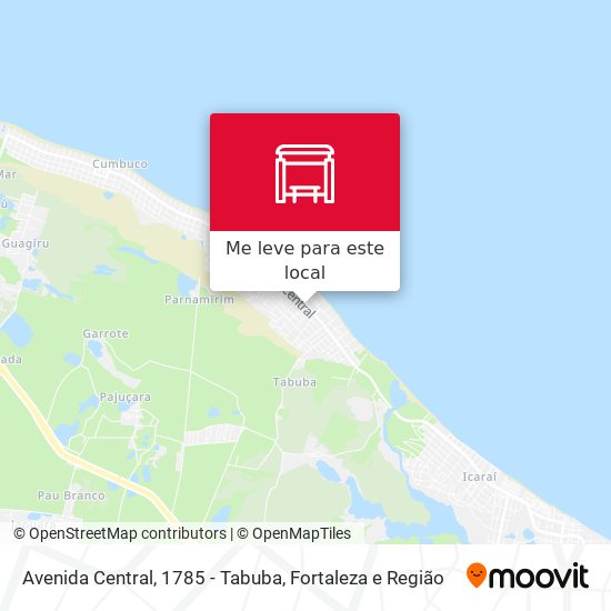 Avenida Central, 1785 - Tabuba mapa