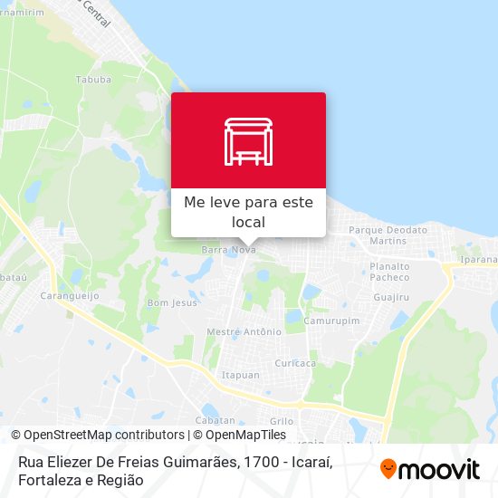 Rua Eliezer De Freias Guimarães, 1700 - Icaraí mapa
