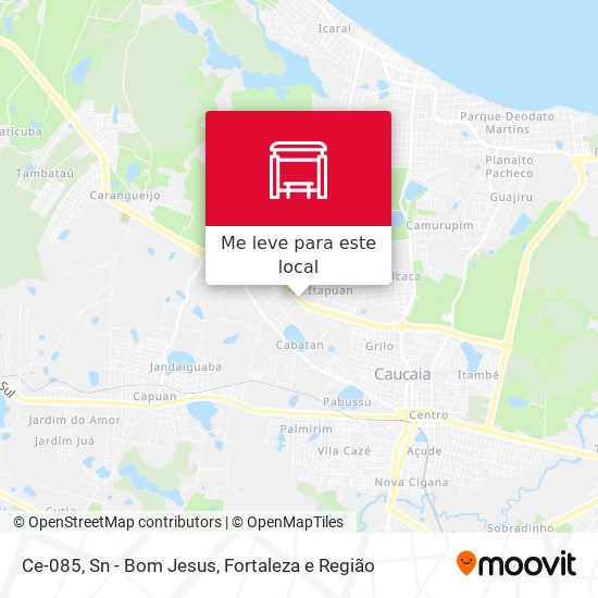Ce-085, Sn  - Bom Jesus mapa