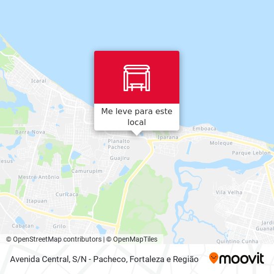 Avenida Central, S/N - Pacheco mapa
