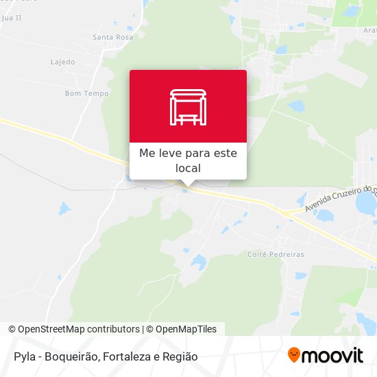Pyla - Boqueirão mapa
