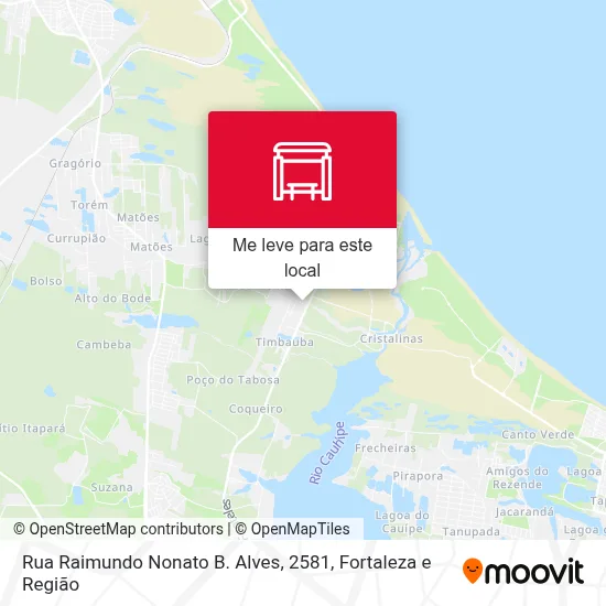 Rua Raimundo Nonato B. Alves, 2581 mapa