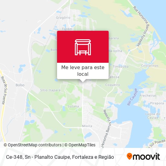 Ce-348, Sn - Planalto Cauípe mapa
