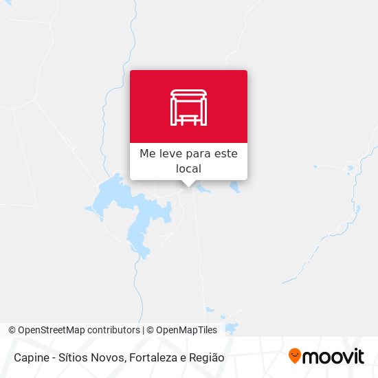 Capine - Sítios Novos mapa