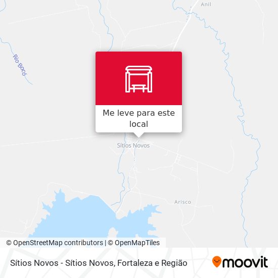 Sítios Novos - Sítios Novos mapa