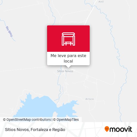 Sítios Novos mapa