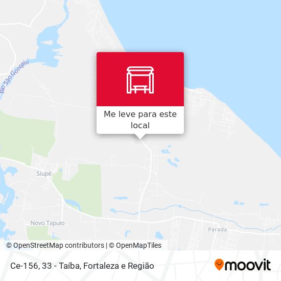 Ce-156, 33 - Taíba mapa