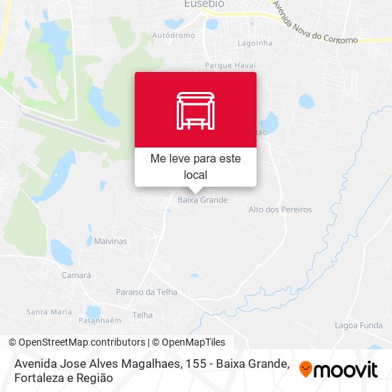 Avenida Jose Alves Magalhaes, 155 - Baixa Grande mapa