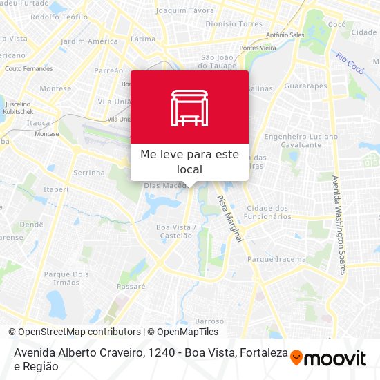 Avenida Alberto Craveiro, 1240 - Boa Vista mapa