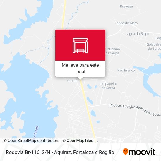 Rodovia Br-116, S/N - Aquiraz mapa
