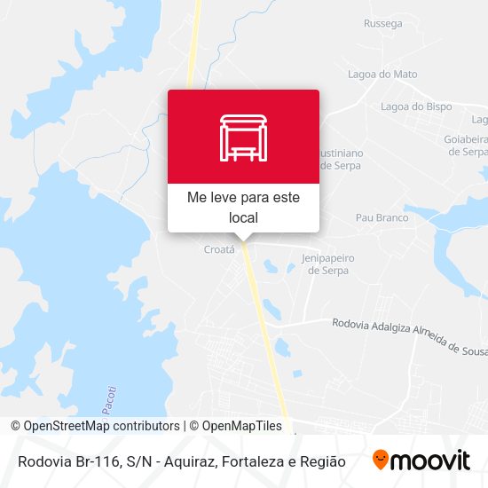 Rodovia Br-116, S/N - Aquiraz mapa