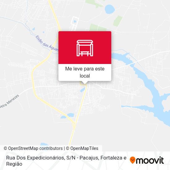 Rua Dos Expedicionários, S / N - Pacajus mapa