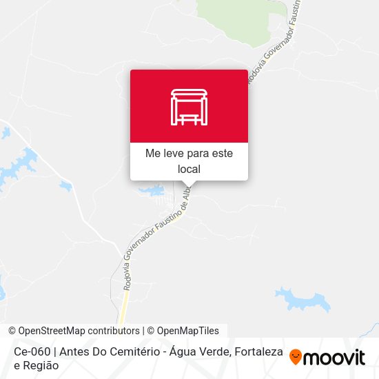 Ce-060 | Antes Do Cemitério - Água Verde mapa
