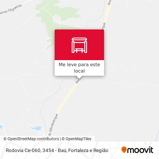 Rodovia Ce-060, 3454 - Baú mapa