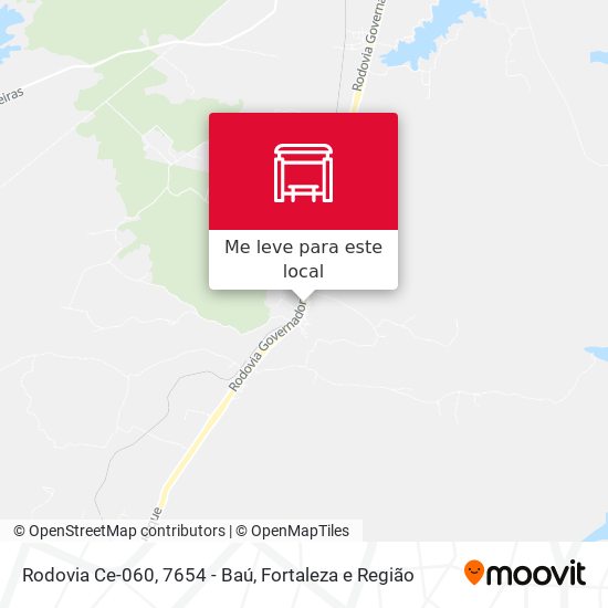 Rodovia Ce-060, 7654 - Baú mapa