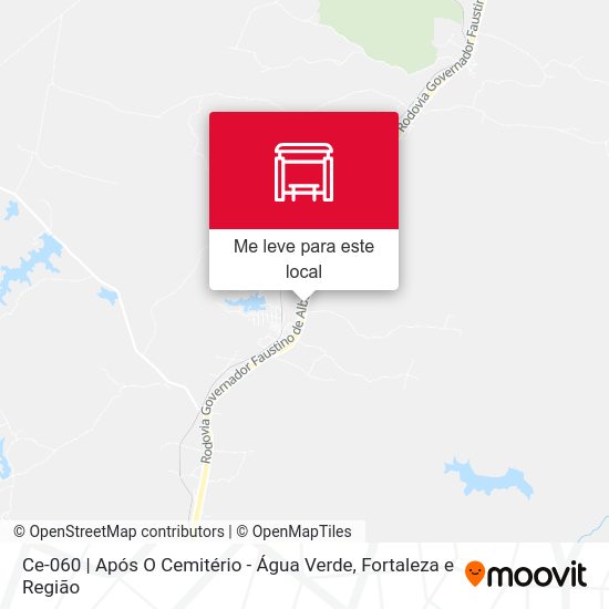 Ce-060 | Após O Cemitério - Água Verde mapa