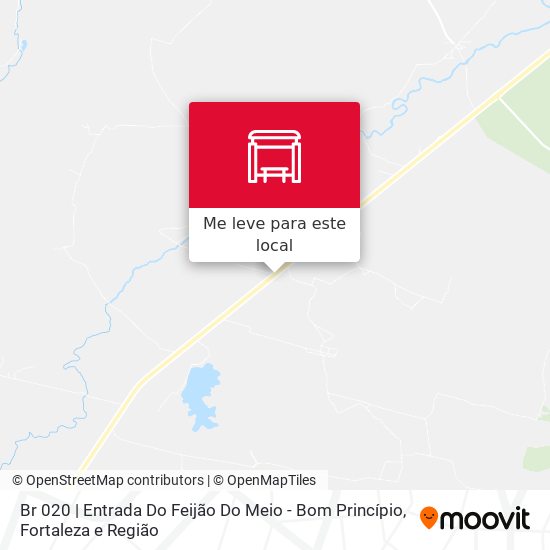 Br 020 | Entrada Do Feijão Do Meio - Bom Princípio mapa