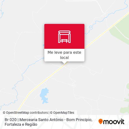 Br 020 | Mercearia Santo Antônio - Bom Princípio mapa