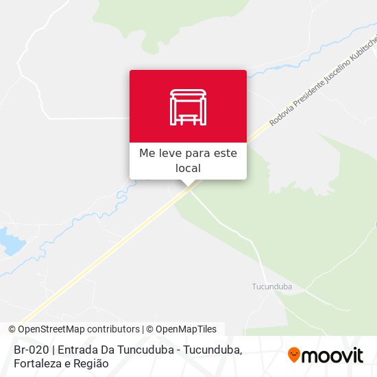 Br-020 | Entrada Da Tuncuduba - Tucunduba mapa