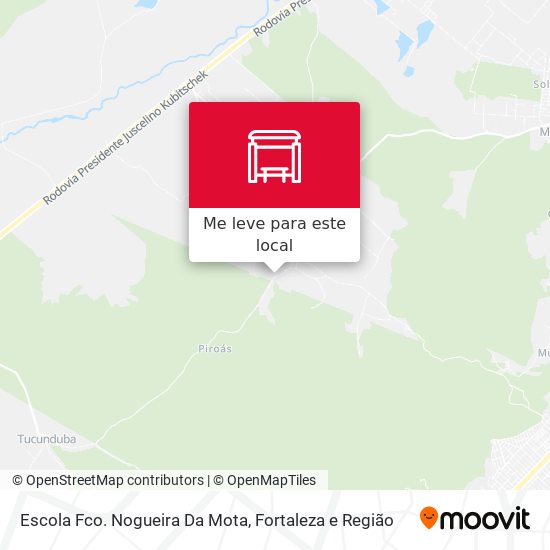 Escola Fco. Nogueira Da Mota mapa