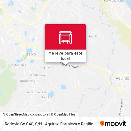 Rodovia Ce-040, S/N - Aquiraz mapa