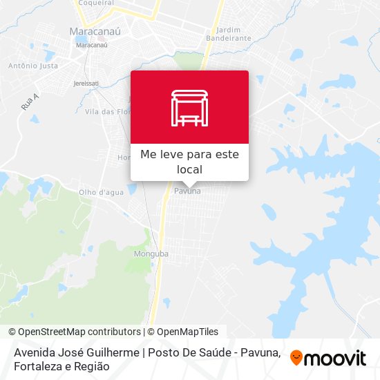 Avenida José Guilherme | Posto De Saúde - Pavuna mapa