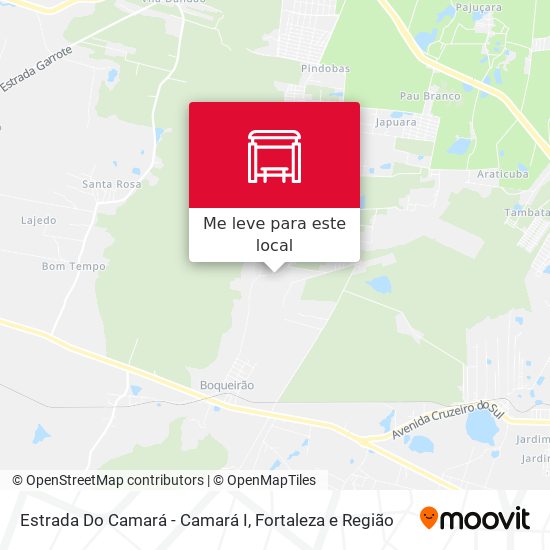 Estrada Do Camará - Camará I mapa