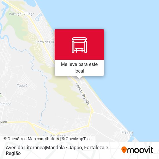 Avenida Litorânea|Mandala - Japão mapa
