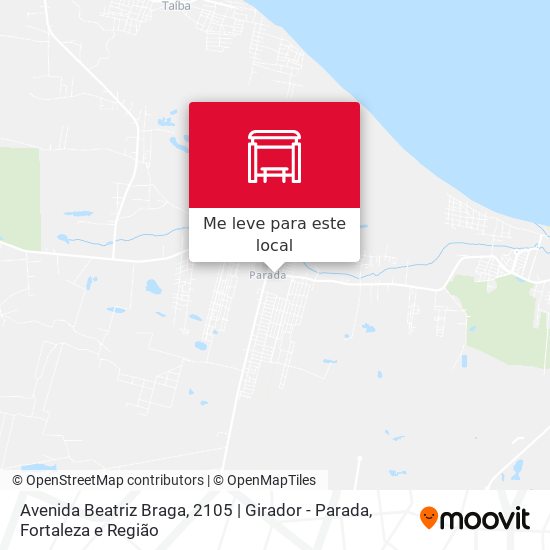 Avenida Beatriz Braga, 2105 | Girador - Parada mapa