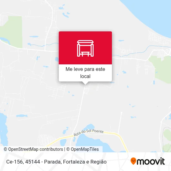 Ce-156, 45144 - Parada mapa