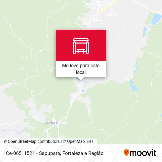 Ce-065, 1521 - Sapupara mapa