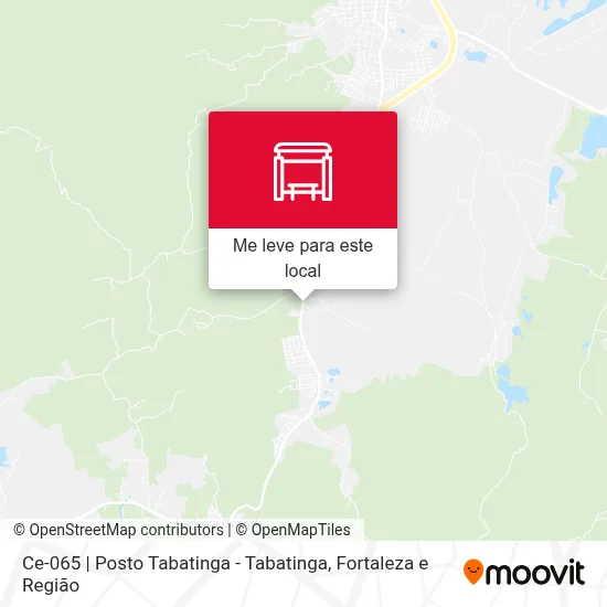 Ce-065 | Posto Tabatinga - Tabatinga mapa
