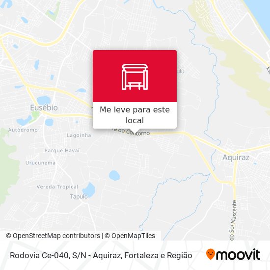 Rodovia Ce-040, S/N - Aquiraz mapa