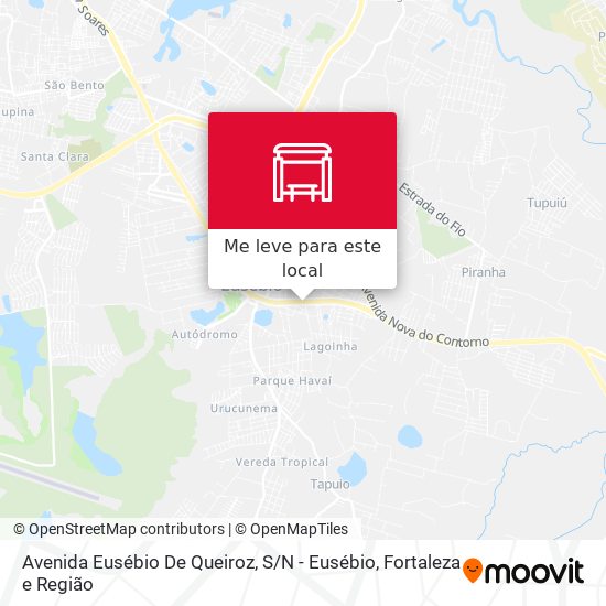 Avenida Eusébio De Queiroz, S / N - Eusébio mapa