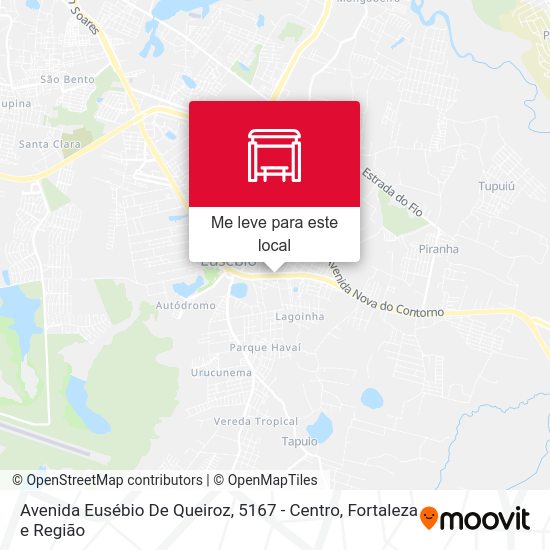 Avenida Eusébio De Queiroz, 5167 - Centro mapa