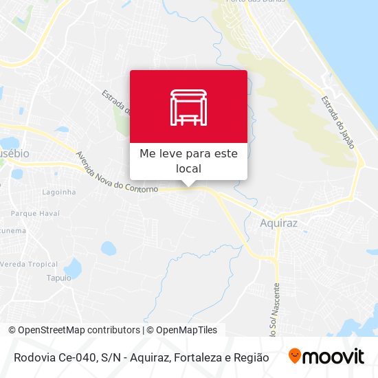 Rodovia Ce-040, S/N - Aquiraz mapa