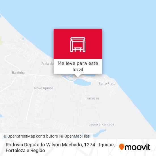 Rodovia Deputado Wilson Machado, 1274 - Iguape mapa