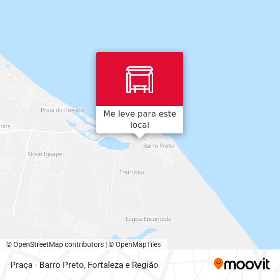 Praça - Barro Preto mapa